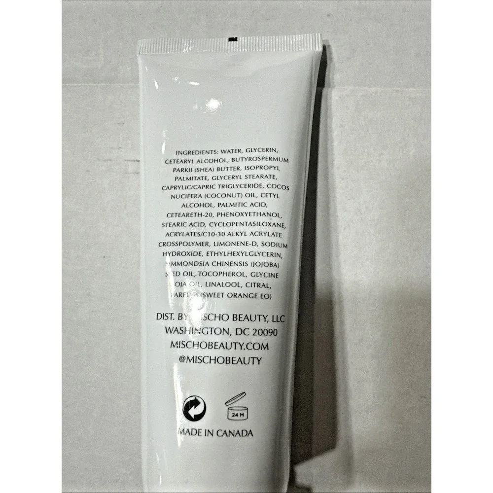 Sealed New Mischo Beauty Vegan 120ml‎ (4oz) Hand Creme Cream